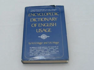 Encyclopedic Dictionary of English Usage by N.H. Mager and S.K. Mager 1979 HCDJ - Bild 1 von 4