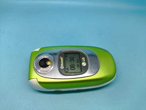 LG C3380 Green Unlocked Mobile Flip Phone - Picture 1 of 6