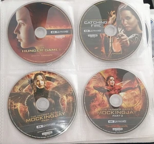 Die Tribute von Panem 4 Filme Sammlung (nur 4K UHD Discs) (ohne Hülle ohne Digital) - Bild 1 von 1