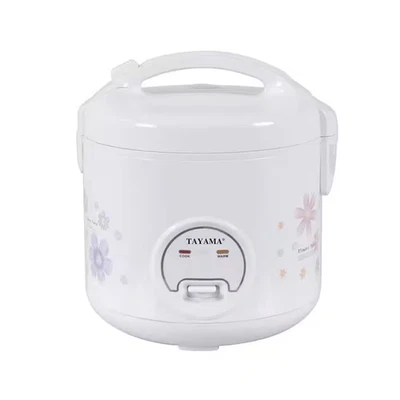 20-Cup White Rice Cooker with Steamer and Non-Stick Inner Pot - Изображение 1 из 4