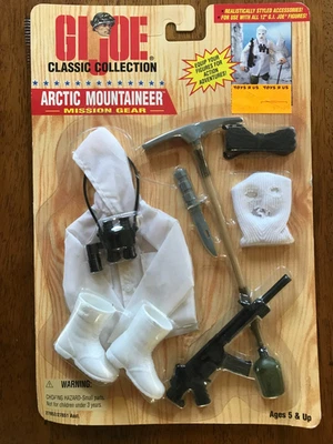 GI Joe Classic Collection Arctic Mountaineer Mission Gear Set Hasbro/Kenner 1996 - Image 1 of 2