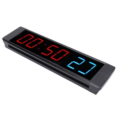 GB Plug Gym Timer Uhr 6 Ziffern Digitale Anzeige Workout Intervall Timer DON - Bild 1 von 4