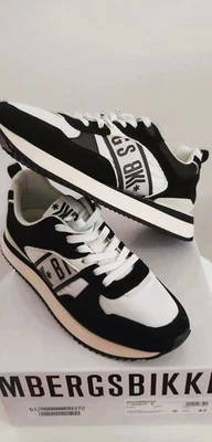 Zapatillas Bikkembergs Primavera Verano Talla 40 Europa Negro Blanco Nueva Caja Textil Foto 1 de 4