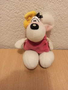 Diddl Maus Kleid + Schleife Anhänger Auto Hänger Saugnapf Plüsch Stofftier Top - Bild 1 von 8