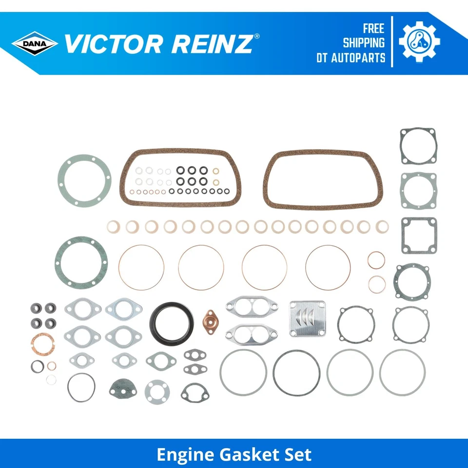 Juego de juntas de motor para Volkswagen Transporter 1963-1967, 1974 Victor Reinz Foto 1 de 1