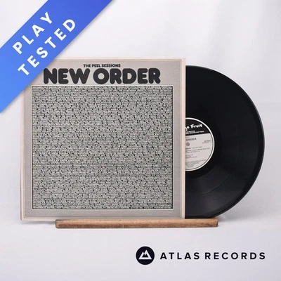 New Order The Peel Sessions A-2 1 B Textured Sleeve 12" EP Vinyl Record - VG+/EX - Image 1 of 4