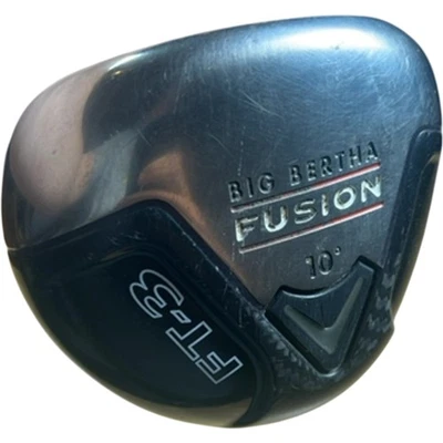 Callaway Big Bertha Fusion FT-3 Driver 10° Golf Club Aldila NVS Shaft - Image 1 of 4