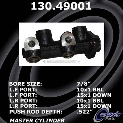 Cilindro maestro de freno centrado para Daewoo Lanos Nubira 1999 2000 2001 2002 Foto 1 de 4