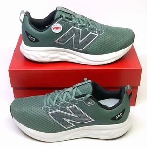 New Balance 460 V4 Mens Running Shoes Extra Wide/4E Green Black M460CJ4 All Size - Picture 1 of 9