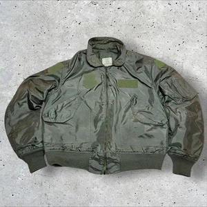 De Colección Chaqueta Militar Para Hombres Grande Flyers Chaqueta Verano CWU 36/P 100% Aramida Bombardero - Imagen 1 de 12