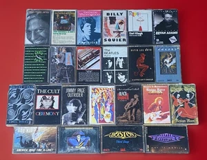 Vintage 20+ Tested Bad A** Cassette Lot The KLF Billy Squire Stones King Crimson - Imagen 1 de 24