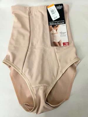 Calzoncillo Miraclesuit Extra Firme Cintura Alta PEQUEÑO Desnudo Maravilloso Borde 2705 ¡NUEVO CON ETIQUETAS! Foto 1 de 4