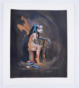 GLENN BARR "HAPPINESS" 10" X 12" PRINT SIGNED NUMBERED LIMITED EDITION - Picture 1 of 3