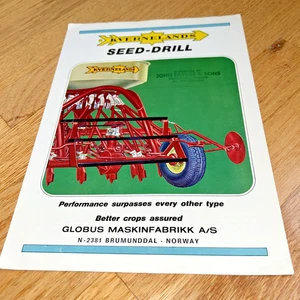 1976 KVERNELANDS SEED DRILL Catalog / Brochure - Picture 1 of 5