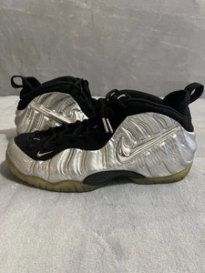 Nike Air Foamposite Pro Mens 11.5 Black Silver Surfer Basketball 616750-004 - Bild 1 von 12
