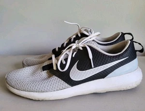 Scarpe Nike Golf Roshe G senza punte puro platino/nero taglia uomo 13 CD6065-015 - Foto 1 di 8