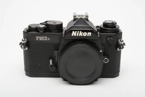 Nikon FM3A Negro 35mm SLR, Limpio, probado, preciso (Negro), ¡Bonito! - Imagen 1 de 14