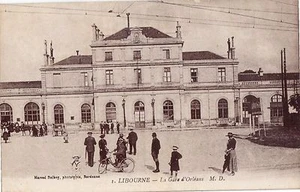 CPA -33- LIBOURNE - La Gare d'Orléans. - Bild 1 von 1