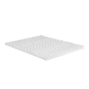 Giselle Bedding Memory Foam Mattress Topper 7-Zone Airflow Pad 8cm King White - Picture 1 of 7
