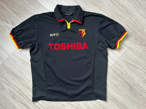 WATFORD FOOTBALL SHIRT 2001-2003 ORIGINAL JERSEY SIZE L Cover