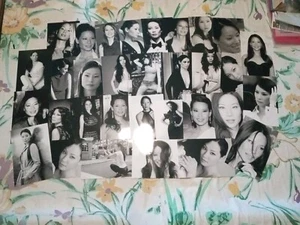 LUCY LIU 4" X 6" Blanco y Negro FOTOS BRILLANTES lote de 30+ fotos lote M3 - Imagen 1 de 18