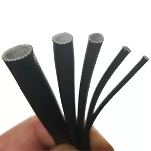 TRANSFORMER SLEEVING, ACRYLIC IMPREGNATED GLASS SLEEVING 1mm To 8mm - Picture 1 of 4