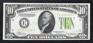 FR. 2004-E 1934 $10 LIGHT GREEN SEAL FRN RICHMOND, VA GEM UNCIRCULATED *RARE* - Picture 1 of 2