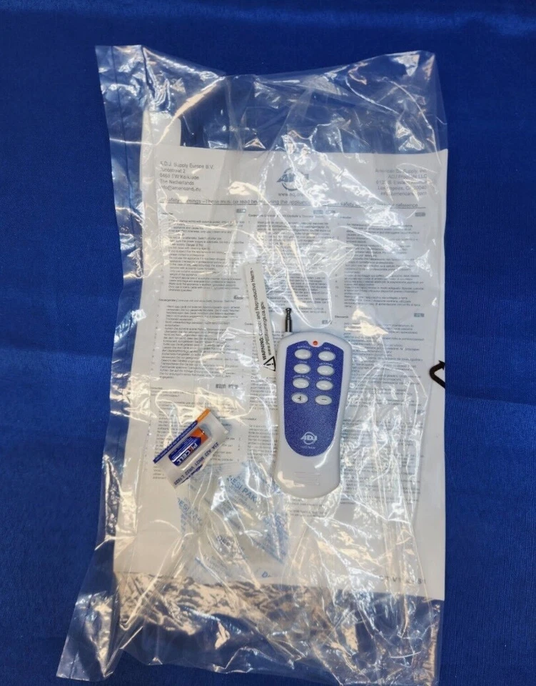 American DJ ADJ DOTZ RF Wireless Remote Control For LED Par Light Up To 75 Feet - Image 1 of 1