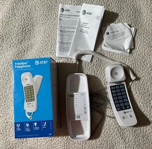 AT&T 210 Trimline schnurgebundenes Telefon - weiß - Bild 1 von 5
