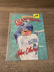 1993 Leaf 1994 Donruss Diamond Kings - #DK-24 John Olerud  #’D /10000 Jumbo
