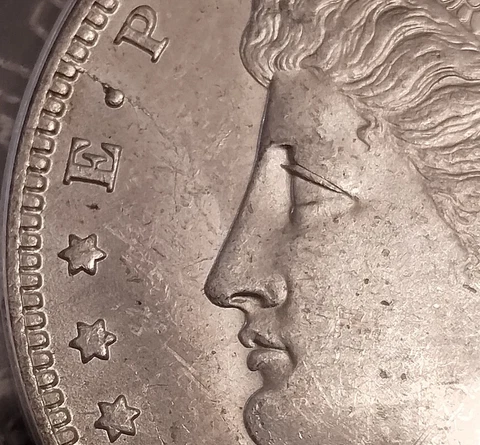 1888-O VAM-1B2 Harrison Stage 5 Morgan Silver Dollar (SCARFACE EDS) - R6 RARITY! Cover