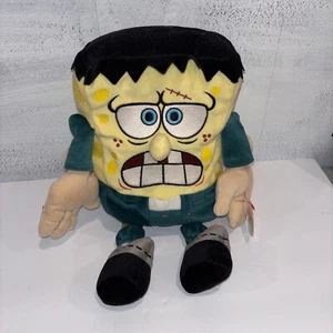 SpongeBob Square Pants Monster Frankenstein Ty Plush stuffed toy 13 Inches - Picture 1 of 7