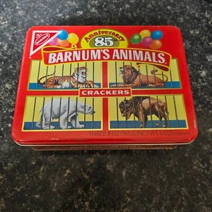 Vintage 1987 Nabisco Barnum's Animal Crackers 85th Anniversary Tin - Bild 1 von 9
