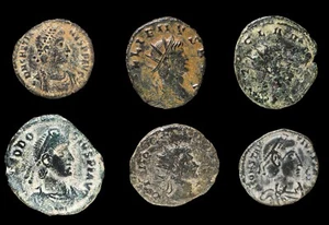 Imperio Romano, Lote de 6 monedas. - Imagen 1 de 3