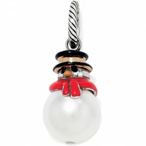NEU Brighton FROSTIGER Schneemann Perle Bauch Weihnachten Urlaub Charm Perle NICHT MEHR ERHÄLTLICH - Bild 1 von 3