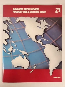 AMD Advanced Micro Devices línea de selectores de productos y guía de selectores ~ abril de 1988 - Imagen 1 de 9