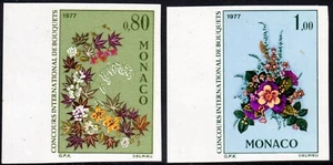 Monaco - 1976 - Prove di Lusso - Concorso Floreale - nuovi (MNH) - nn.1076/1077 - Imagen 1 de 1