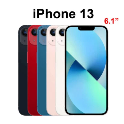 Versiegelt Apple iPhone 13 6,1" 128GB/256GB 5G Handys Ohne Simlock SIMFREE  - Bild 1 von 4
