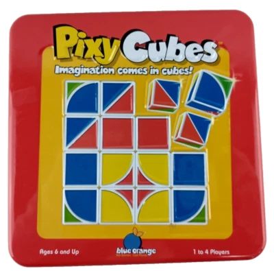 Pixy Cubes Memory Game Kids Ages 6+ by Blue Orange Games Visual Brain Teaser Tin - Image 1 of 4