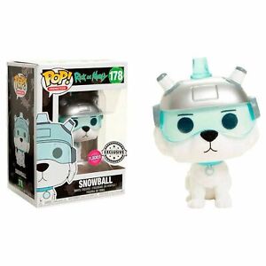 Rick And Morty - Snowball Flocked Exclusive Pop! Animation Figure #178