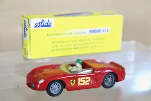 Solido 129 Ferrari 2 L 5 Auto da Corsa 152 Menta IN Scatola OA - Foto 1 di 11