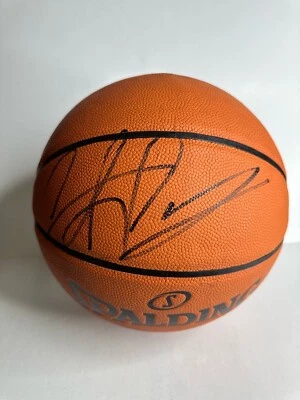 Dennis Rodman Signed Spalding Basketball Bulls/ Pistons PSA AI83889 - Image 1 of 2