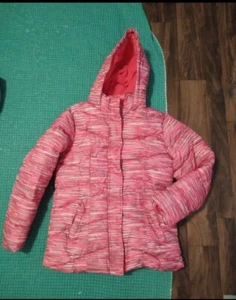 NWT $72 Xersion Big Girl Plus Size 18.5 Pink Puffer Insulated Winter Coat Jacket - Picture 1 of 7