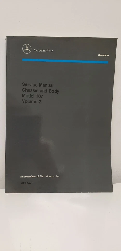 Chasis y carrocería manual de servicio Mercedes Benz Vol 2 Foto 1 de 4