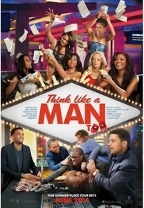 POSTER FILM THINK LIKE A MAN TOO ORIGINALE 27x40 2014 Kevin HART Gabrielle UNION - Foto 1 di 1