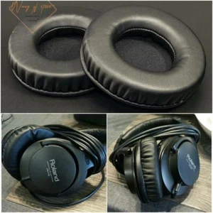 Thick Soft Leather Ear Pads Foam Cushion EarMuff For Roland RH-5 RH 5 Headphone - Bild 1 von 13