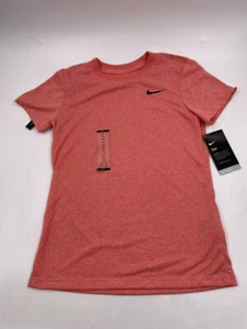 NIKE PINK TRAINNG TEE XS WOMENS AQ3210-631 - Picture 1 of 2