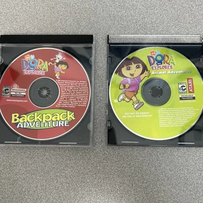Dora The Explorer Backpack Adventure Plus Dora The Explorer Animal Adventures CD - Image 1 of 3