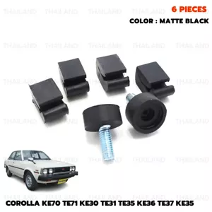 Goma de parachoques ajustable capó capó para Toyota Corolla KE70 30 TE71 35 1974 - 1983 - Imagen 1 de 10