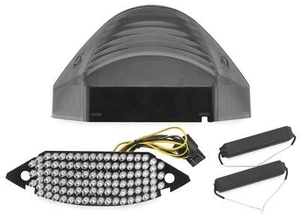 Smoke Integrated Tail Light - LED Stop & Turn Lights BikeMaster 261939 - Picture 1 of 1